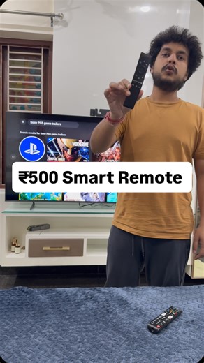 Shubham Garg on Instagram: "₹500 Smart Remote Upgrade for Samsung Vision AI QEF1 🔥 Voice Works! I ordered a generic smart remote from Amazon for ₹500 for my Samsung Vision AI QEF1 📺🔥 The original remote that came with the TV didn’t have voice, but this one does — and voice control is working perfectly 🎤✅ In this video I’m showing the setup + how smoothly it works 👌 Worth it? 100% for the price! 😄 💬 Want the link/name of the remote? Comment “REMOTE” and I’ll share it. 📌 Also subscribe to