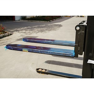 [Hot Item] Factory Price 1000kg Self Loading Portable Forklift 1ton 1.6 Meter Self Loading Lifting Forklift Electric Stacker