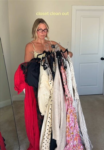 Closet Cleanout: Trying On Every Dress in My Closet