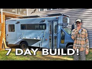 School Bus Conversion ONLY 7 Days to COMPLETE
