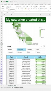 Why is no one talking about this Excel Chart?! 🤯 In this tutorial you'll learn how to create a dynamic Maps Chart in Excel! #excel #spreadsheets #accounting #workhacks #exceltips
