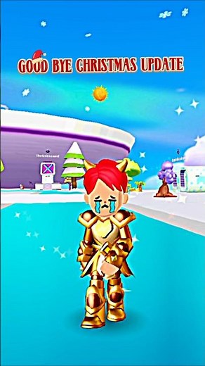 GOOD BYE CHRISTMAS UPDATE #pkxd #shorts