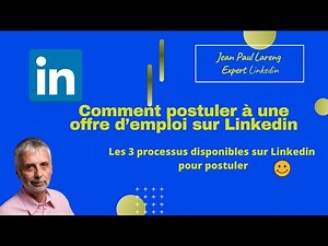 Comment postuler à une offre d'emploi sur Linkedin