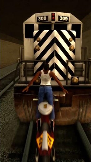 Train vs Motorcycle in Every GTA Game! 🔥