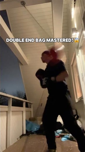 Double End Bag Is Mastered! (Mad Combos)😱✅ #gymmotivation #boxing #boxingtraining