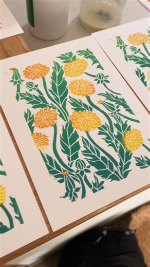 Cute Prints: Seconds Sale from My Printmaking Process