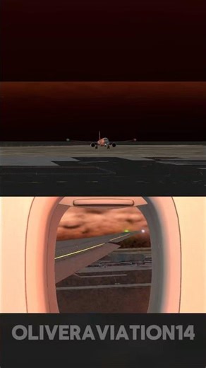 Emirates 777-300 smooth landing in sunset Dubai!