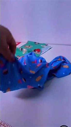 I have these leftover scraps, I'm going to make diaper covers for babies #shortsyoutube #sewing #...
