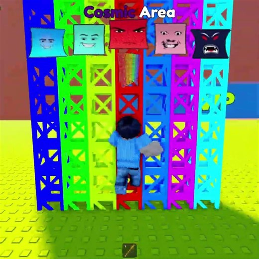 The Deer VS Rainbow Stairs — Who Wins? 🌊 #roblox