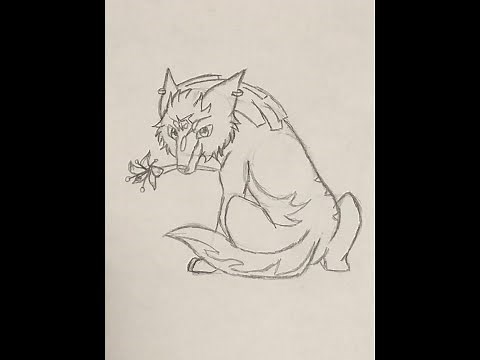 How I draw: Wolf Link