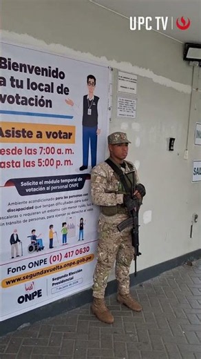 #Elections2026 | 100% of records submitted and polling stations installed, according to ONPE