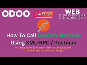 Call Custom Methods in Odoo Using XML-RPC with Postman | Odoo External API