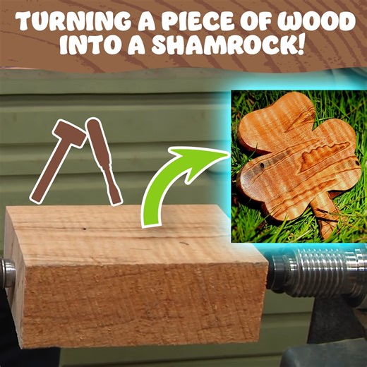Making a Shamrock | Woodturning with Tim Yoder