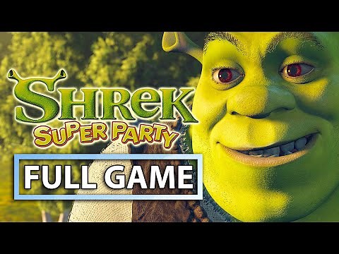 SHREK SUPER PARTY Gameplay Walkthrough FULL GAME (PS2/XBOX/GAMECUBE)