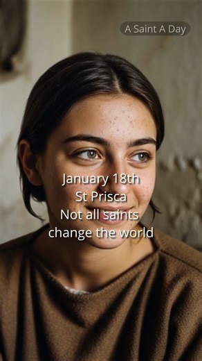 📜 Quiet Courage. January 18th St Prisca