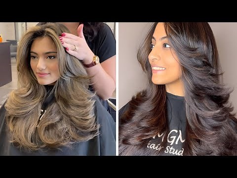 COUPE DE CHEVEUX LONG FEMME - COUPE CHEVEUX DÉGRADÉ LONG - ANNE BLANC