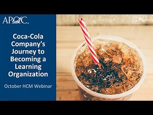 Coca-Cola Company's Journey to Becoming a Learning Organization