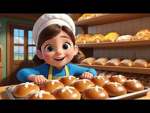 Hot Cross Buns Rhyme Song | Popular Nursery Rhyme & Educational Kids Songs