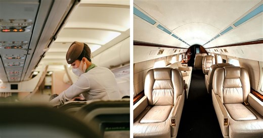 Free First Class Upgrade Request Mid-Flight Gets Polite Refusal
