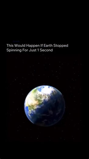 Quantum Explained | Quantum & Astrophysics on Instagram: "Earth rotates at about 1,670 kilometers per hour at the equator. In , everything not firmly attached to the ground would continue moving at that speed — launching oceans, air masses, and objects eastward with enormous force. It is a purely theoretical scenario, but it helps explain how important Earth’s rotation is for climate, wind patterns, day and night, and the stability of life on our planet. Media: @zackdfilms #Space #Science #Physi