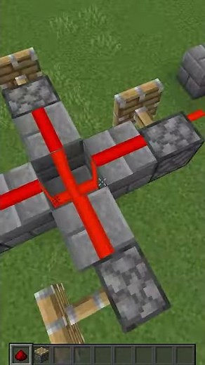 Minecraft #shorts :: How to Make a Simple Redstone Torch Clock in 1.16.3