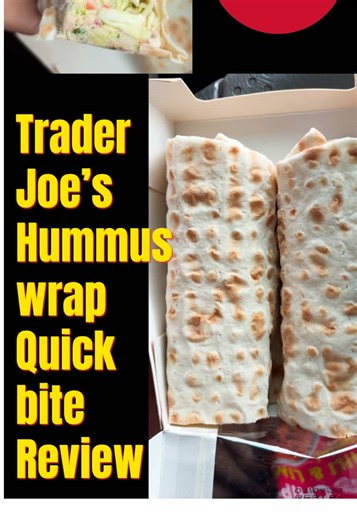 Vegan Hummus Wrap Review at Trader Joe's