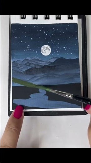 Master Acrylic Landscape Painting on Paper - Step-by-Step Guide