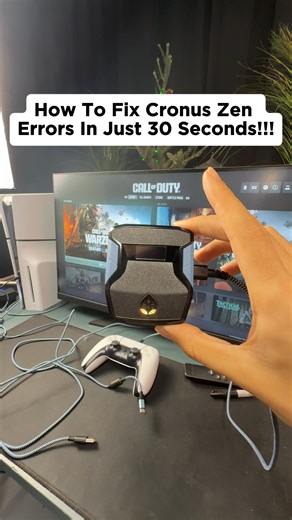 Cronus Zen Error? Watch this EASY FIX in just 30 seconds. 🚨 #cronuszen #zen #cronus | Majid Hojjatian