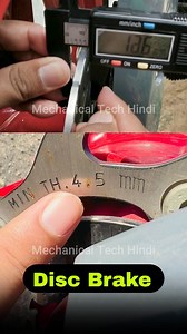 664K views · 9.4K reactions | Disc Brake Rotor Plate Minimum Safe Thickness | Bike / Scooter Safe Riding Tips #bike #scooter #scooty #motorcycle #disc #maintain #maintenance #tips #tricks #safety #brake #tech #technology #car #braking #automobile #automotive #motovlog #biker #rider #ride #riding #riders | Mechanical TECH HINDI | Facebook