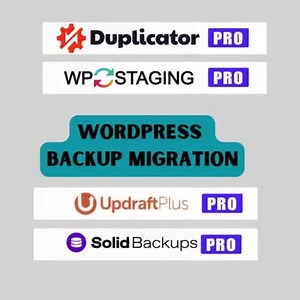 Duplicator Pro | Updraftplus Premium | WP Staging Pro | Solid Backups (backupbuddy) | Wordpress Backup and Migration Plugin | Preactivated - Etsy Australia