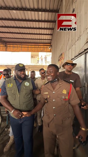 Accra Mayor Michael Kpakpo Allotey tours the fire scene at VVIP Station, Kwame Nkrumah Circle, as authorities assess damage and investigate the cause of the incident. #3NewsGH #TV3GH | TV3 Ghana