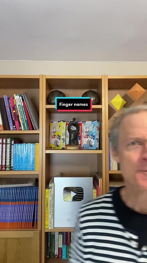 Aprende los nombres de los dedos en inglés