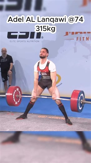 2026 European Open Classic Powerlifting Championships deadlift 315kg by Adel AL Lanqawi @74