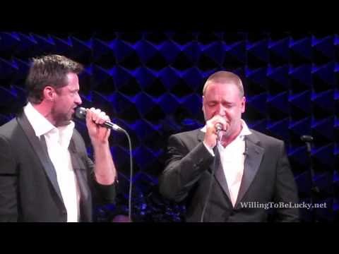 The Confrontation live at Joe's Pub - Hugh Jackman and Russell Crowe