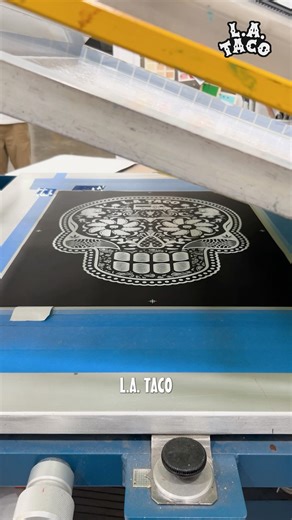 L.A.-based artist and printmaker Ernesto Yerena has been making calaveras for 20 years