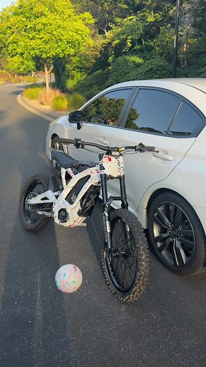 Margiela Jawbreaker Surron Build Complete — Cleanest Custom Paint