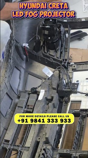 Hyundai Creta LED Fog Projector | Creta Base to Top Accessories | Creta Modification Chennai