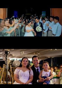 The Wedding Films of Deo & Elaine Same Day Edit Video with Reaction All in Package | Golden Rich P/V | Ralph Daryl Photography Host | Host Blue Event Planner | iKolours Events Management HMUA | Majo DeJesus Hmua Grazing | Claro Espresso | Ralph Daryl Photography