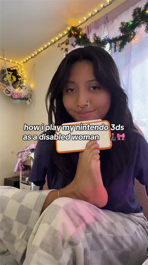 Cómo juego mi Nintendo 3DS como mujer con discapacidad