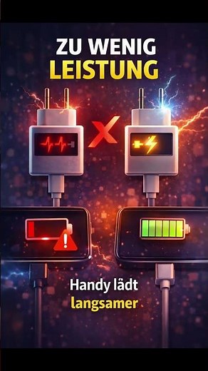 Handy lädt langsam? 3 schnelle Checks