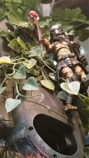 Predator 1987 Diorama 1/18 Scale Figure Hiya Toys Exquisite Basic