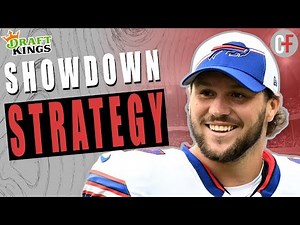 NFL DFS Showdown Picks & Lineup Strategy | TNF Week 12 Breakdown