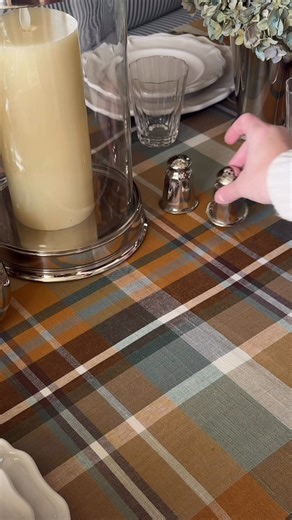 Classic never goes out of style. Create a Thanksgiving table filled with heirloom dinnerware, always-in-bloom florals, and timeless details. Shop @peonyandhoney’s tablescape: https://bit.ly/48JrpAq #mypotterybarnS | Pottery Barn