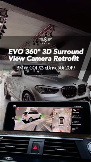 EVO 360° 3D Surround View Camera Module Retrofit for BMW BMW GOI X3 xDrive30i 2019