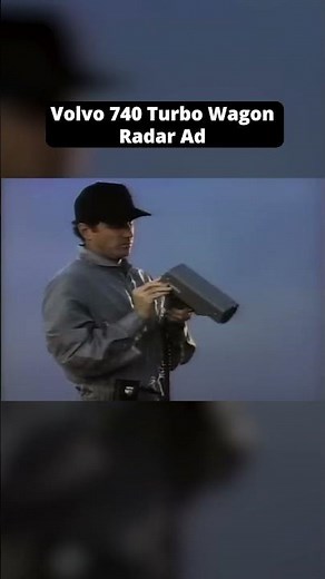 Classic 1987 Volvo 740 Turbo Intercooler Wagon commercial
