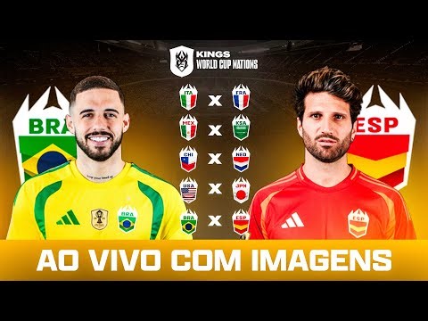KINGS WORLD CUP NATIONS - PRIMEIRA RODADA - DIA 1 | AO VIVO E COM IMAGENS