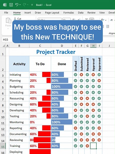 Effective Project Management Techniques Using Excel