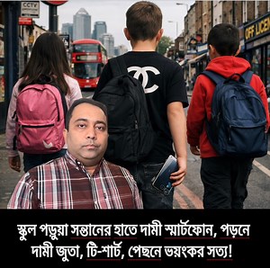 স্কুল পড়ুয়া সন্তানের হাতে দামী স্মার্টফোন, পড়নে দামী জুতা, টি-শার্ট, পেছনে ভয়ংকর সত‍্য! | Runner TV