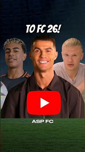 I added players who have YouTube channels to FC 26!