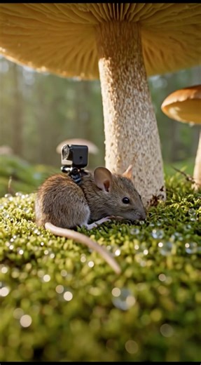 POV: You Are a Forest Mouse 🐭🍄